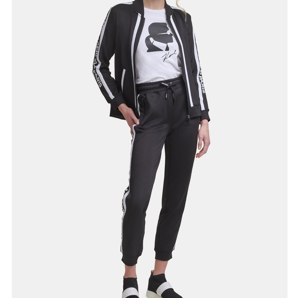 NWOT Carl Lagerfeld women active pant, jogger.